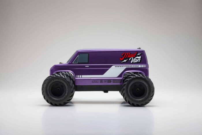 Kyosho MadVan 4WD Fazer MK2 1/10th Readyset - T2 Purple 34412T2B - Image 4