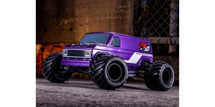 Kyosho MadVan 4WD Fazer MK2 1/10th Readyset - T2 Purple 34412T2B - Image 9
