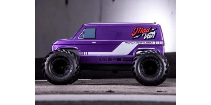 Kyosho MadVan 4WD Fazer MK2 1/10th Readyset - T2 Purple 34412T2B - Image 10
