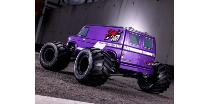 Kyosho MadVan 4WD Fazer MK2 1/10th Readyset - T2 Purple 34412T2B - Image 11