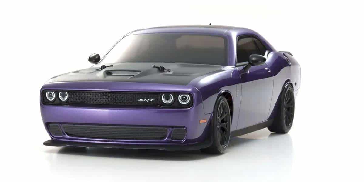 K.34415T1C_3 Kyosho Fazer MK2 (L) Dodge Challenger SRT 2015 Purple 1/10th Readyset 34415T1C - Image 1