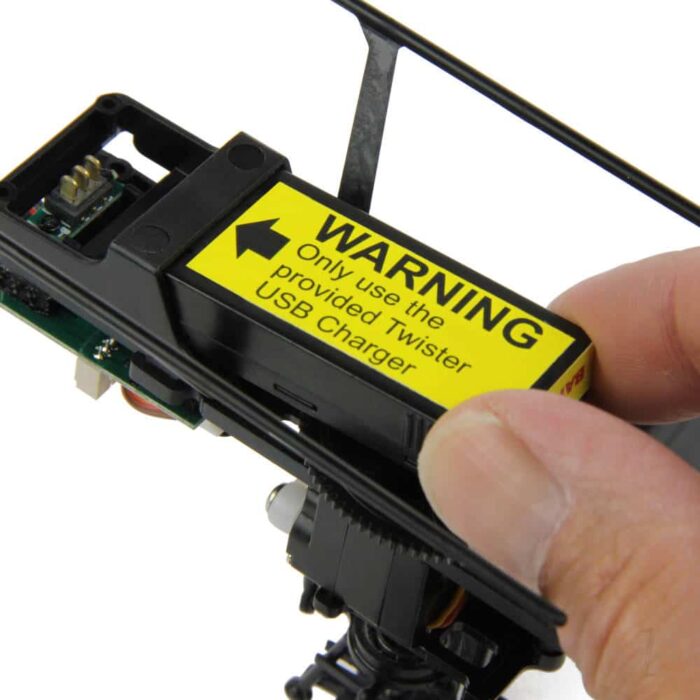 Twister Ninja 250 Flybarless Helicopter with 6-Axis & Altitude Hold Blue TWST1001B - Image 8