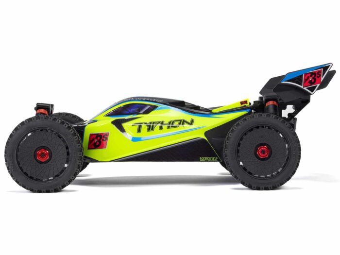 Arrma 1/8th Typhon 223S BLX 4X4 Buggy RTR With DSC Yellow ARA4306V4T2 - Image 9