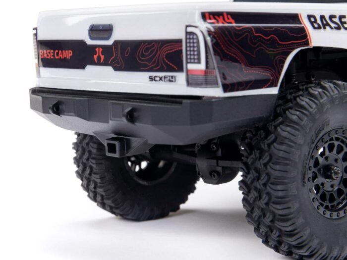 Axial 1/24th SCX24 Base Camp 4WD Rock Crawler RTR White AXI-1219T1 - Image 7