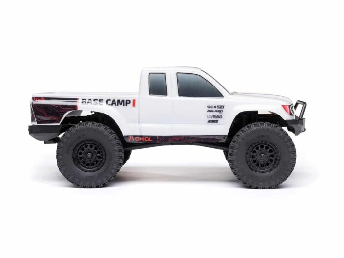 Axial 1/24th SCX24 Base Camp 4WD Rock Crawler RTR White AXI-1219T1 - Image 16