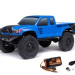 Axial 1/24th SCX24 Base Camp 4WD Rock Crawler RTR Blue AXI-1219T2