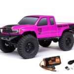 Axial 1/24th SCX24 Base Camp 4WD Rock Crawler RTR Pink AXI-1219T3