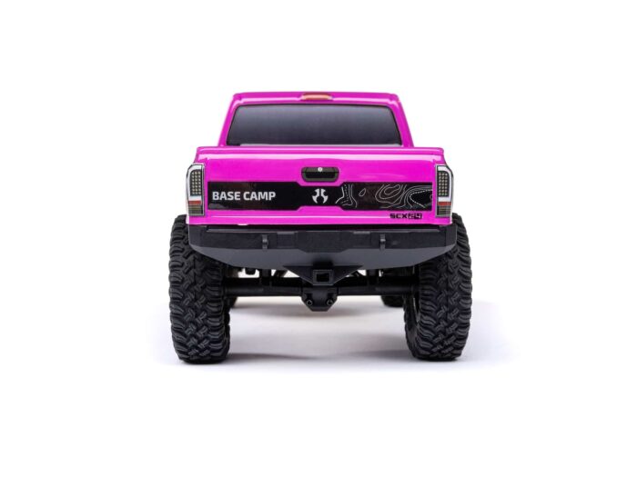 Axial 1/24th SCX24 Base Camp 4WD Rock Crawler RTR Pink AXI-1219T3 - Image 8