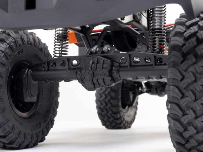 Axial 1/10th SCX10 iii Base Camp 4X4 Rock Crawler RTR Grey AXI-1375T2 - Image 11