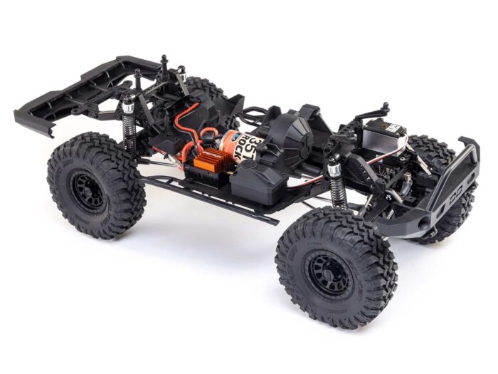 Axial 1/10th SCX10 iii Base Camp 4X4 Rock Crawler RTR Grey AXI-1375T2 - Image 13