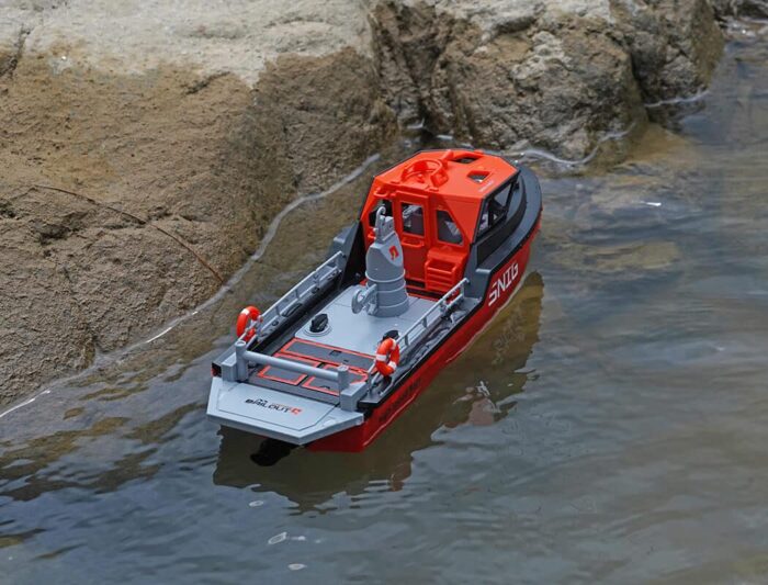 Heng Long SNIG Rescue RTR Boat Brushless 320mm Length (Black) HL3702-B - Image 4
