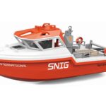 Heng Long SNIG Rescue RTR Boat Brushless 320mm Length (White) HL3702-W