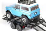 Fastrax Scale Dual Axle Truck Car Trailer W/Ramps & Leds FAST2372L - Image 9
