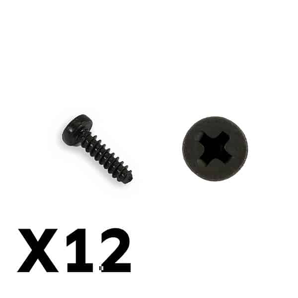 FTX9749 FTX Tracer Pan Head Self Tapping SCrews Pbho2.6*10mm FTX9749 - Image 1