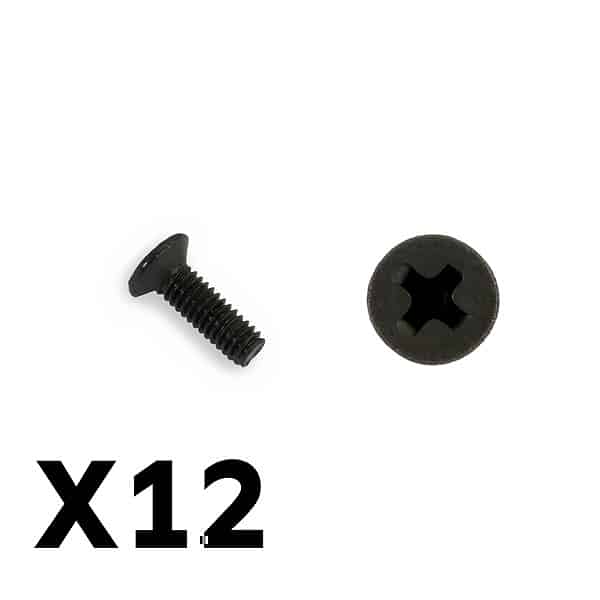 FTX9750 FTX Tracer Countersunk SCrews Km2.5*8mm FTX9750 - Image 1