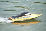 Volantex Vector Sr80 Pro ARTR Boat (No Batt)- Black/Orange V798-4P - Image 3