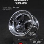 DS Racing Drift Element Gunmetal Chrome Lip (2pk) DE-019