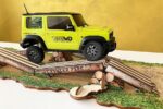 Crawler Park Axes Crossing Obstacle For 1/24 RC Crawler Park circuit TWD240002 - Image 6