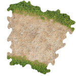 Crawler Park 3 X Land Bend For 1/24 RC Crawler Park circuit TWDTRK002