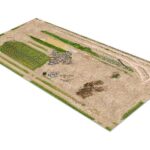 Crawler Park Carpet circuit Of 2000X1000mm For 1/24 RC Crawler Park TWDTRK012