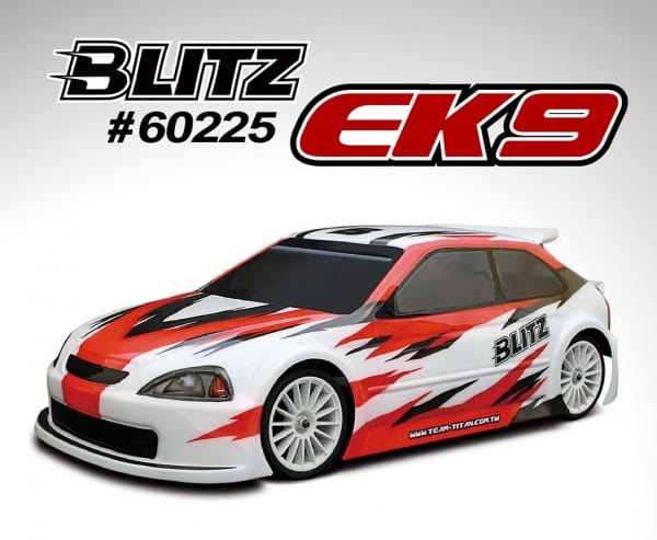 BL6022505 Blitz EK9 1/10th 190mm Fronti Touring Bodyshell 0.5mm BL6022505 - Image 1