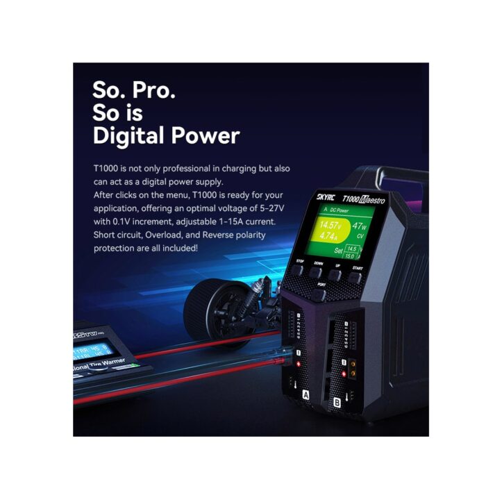 Sky RC T1000 Maestro AC/DC Charger SK-100182-03 - Image 7