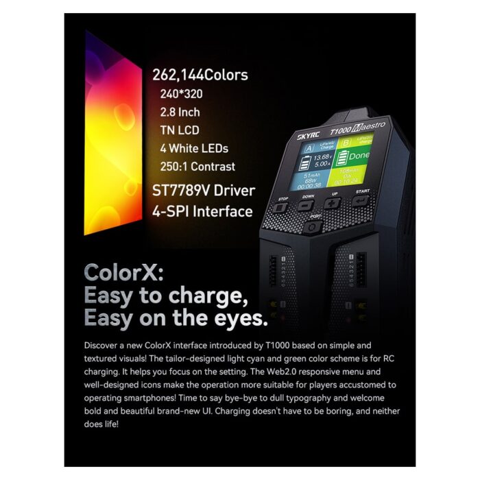 Sky RC T1000 Maestro AC/DC Charger SK-100182-03 - Image 10