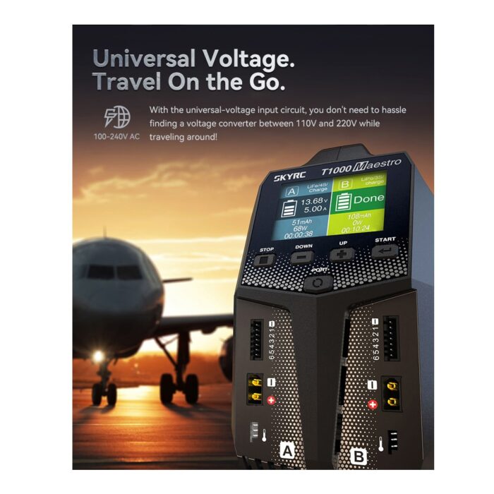 Sky RC T1000 Maestro AC/DC Charger SK-100182-03 - Image 12