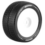 Louise RC T-Turbo 1/8 FR/RR Soft 1/2  Offset White L-T3112SWH