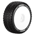 Louise RC B-Pirate 1/8 FR/RR Soft Hex 17mm White L-T3126SW