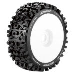 Louise RC B-Pioneer 1/8 FR/RR Soft Hex 17mm White L-T3130SW