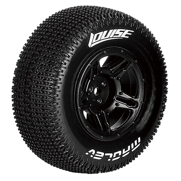 L-T3145SBTR Louise RC SC-Maglev 1/10 Rr Soft Slash Rr , Slash 4*4 F/R Black L-T3145SBTR - Image 1