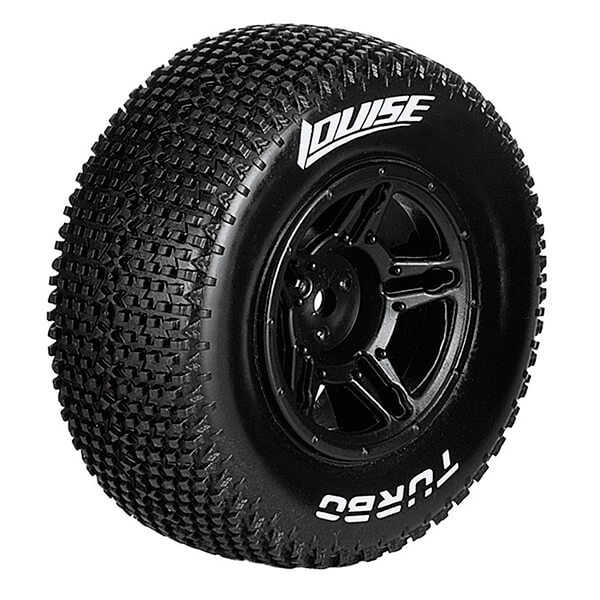 L-T3147SBTF Louise RC SC-Turbo 1/10 Fr Soft Trx Slash Fr Black L-T3147SBTF - Image 1