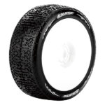Louise RC B-Phantom 1/8 FR/RR Super Soft Hex 17mm White L-T3152VW