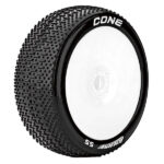 Louise RC B-Cone 1/8 FR/RR Super Soft Hex 17mm White L-T3192VW