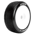 Louise RC B-Viper 1/8 FR/RR Super Soft Hex 17mm White L-T3194VW