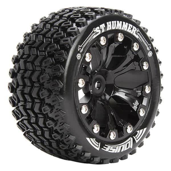 L-T3209SBM Louise RC ST-Hummer 1/10 Soft Hex 14mm Black Arrma Granite L-T3209SBM - Image 1