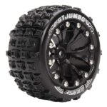 Louise RC ST-Jumbo 1/10 Soft 0 Offset Black Ep STampede 2W L-T3210SB