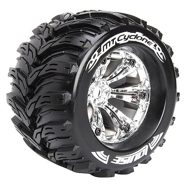 L-T3220CH Louise RC MT-Cyclone 1/8 Sport 1/2 Offset Chrome Ep E-Revo L-T3220CH - Image 1
