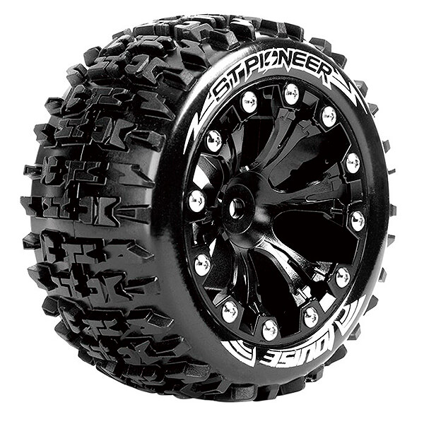 L-T3227SB Louise RC ST-Pioneer 1/10 Soft 0 Offset Black Ep STampede L-T3227SB - Image 1