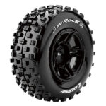 Louise RC SC-Rock 1/10 Rr Soft Slash Rr, Slash 4*4 F/R Black L-T3229SBTR