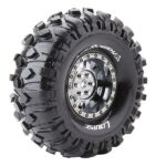 Louise RC CR-Rowdy 1/10 Super Soft Black Chrome Hex 12mm L-T3233VBC