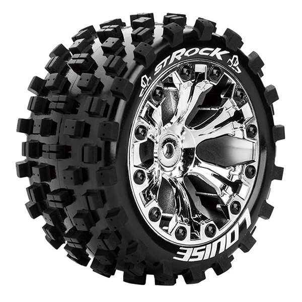 L-T3273SC Louise RC ST-Rock 1/10 Soft 0 Offset Chrome Ep STampede 2Wd L-T3273SC - Image 1