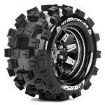 Louise RC MT-MCRoss 1/10 Soft Hex 14mm Black Chrome Arrma G L-T3274SBCM