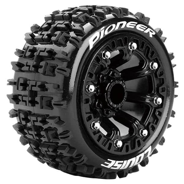 L-T3278SB Louise RC ST-Pioneer 1/16 Soft Black Trx 1 16 E-Revo Fr & L-T3278SB - Image 1