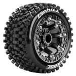 Louise RC ST-Uphill 1/16 Soft Spoke Black Chrome Trx 1 16 E L-T3279SBC