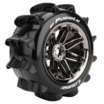 Louise RC ST-Paddle 1/8 Sport Black Chrome E-Revo Fr & Rr L-T3290BC