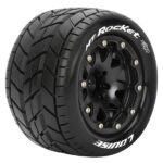 Louise RC MT-Rocket 1/10 Soft Bead-Lock/0 Offset Hex 12mm Black L-T3307SB