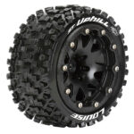 Louise RC ST-Uphill 1/10 Soft Bead-Lock/0 Offset Hex 12mm Black L-T3313SB