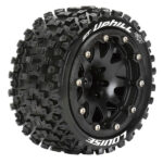 Louise RC ST-Uphill 1/10 Soft Bead-Lock/1/2 Offset Hex 12mm Black L-T3313SBH